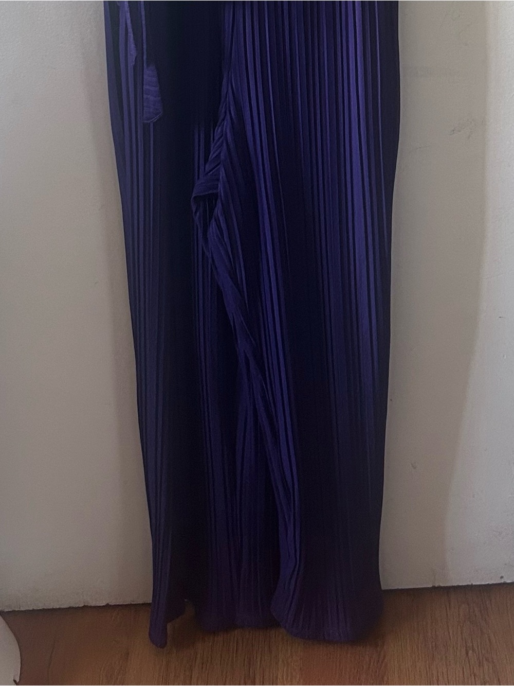 Deep Purple Pleated jumpsuit